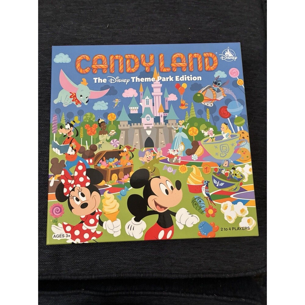 Disney Parks Theme Park Edition Candyland Board Game Mickey Minnie Mouse NEW